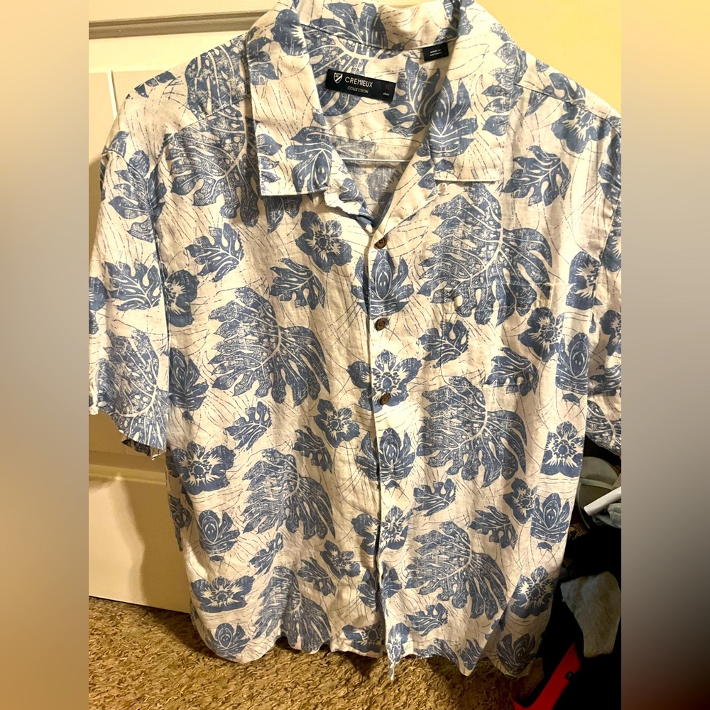 Daniel Cremieux button down shirt sleeve shirt